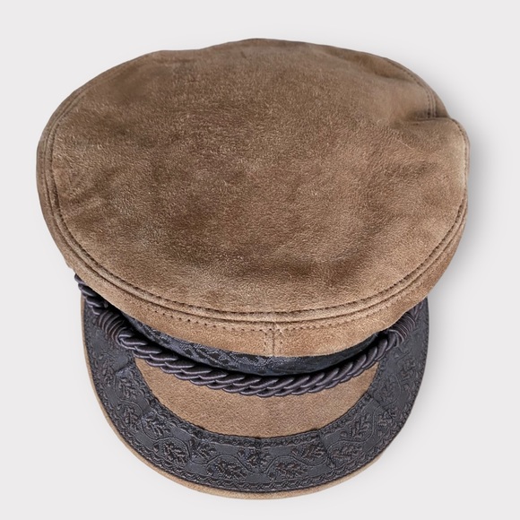 VTG ECHTES LEDER FISHERMAN HAT - Picture 7 of 11